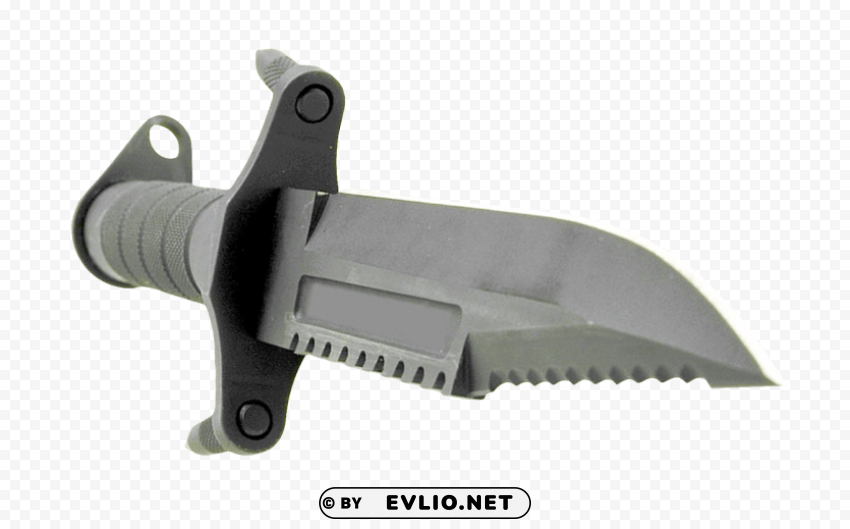 Hunting knife Isolated Graphic on Clear Background PNG