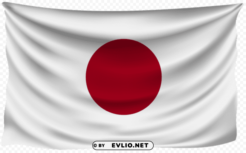japan wrinkled flag PNG transparent images extensive collection