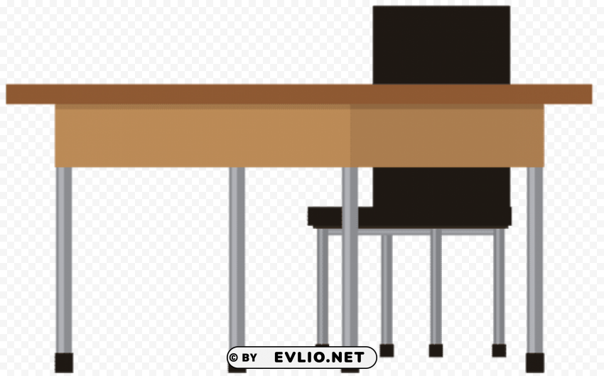 school desks Isolated PNG Element with Clear Transparency clipart png photo - 3b92cd6a