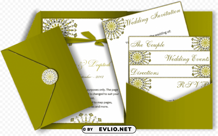 simple wedding invitation cards design PNG images with transparent canvas compilation