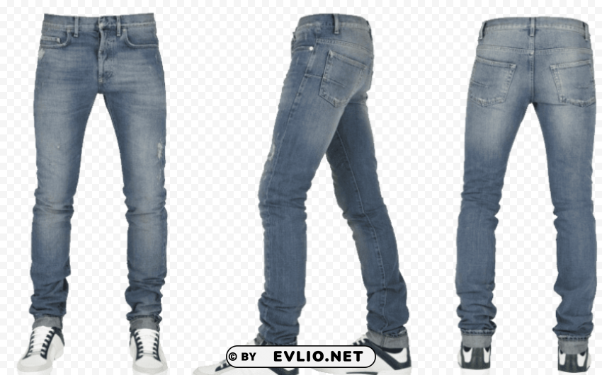 blue jeans PNG images with no background comprehensive set