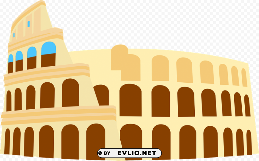 colosseum Isolated Subject on HighResolution Transparent PNG clipart png photo - d960941e
