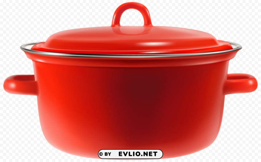 cooking pot Clean Background Isolated PNG Image