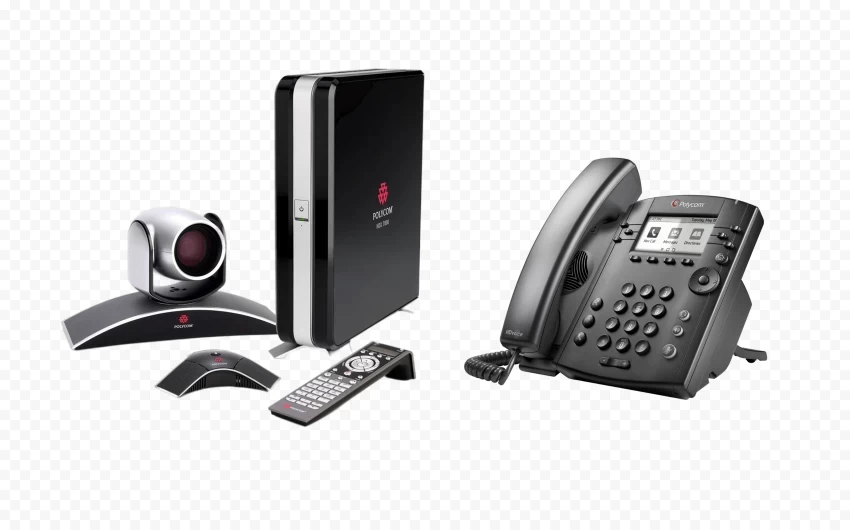 HD polycom PNG with transparent background free