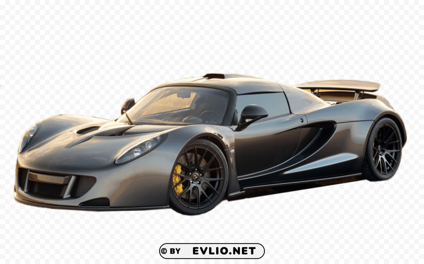 hennessey venom car Isolated Item on Transparent PNG Format