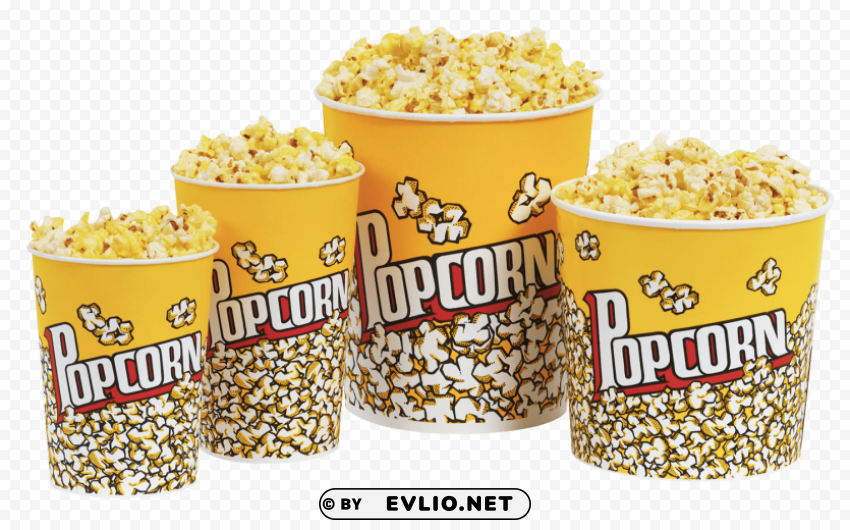 popcorn Isolated Graphic on HighQuality PNG