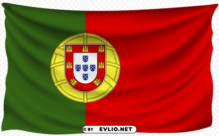 portugal wrinkled flag PNG clear images