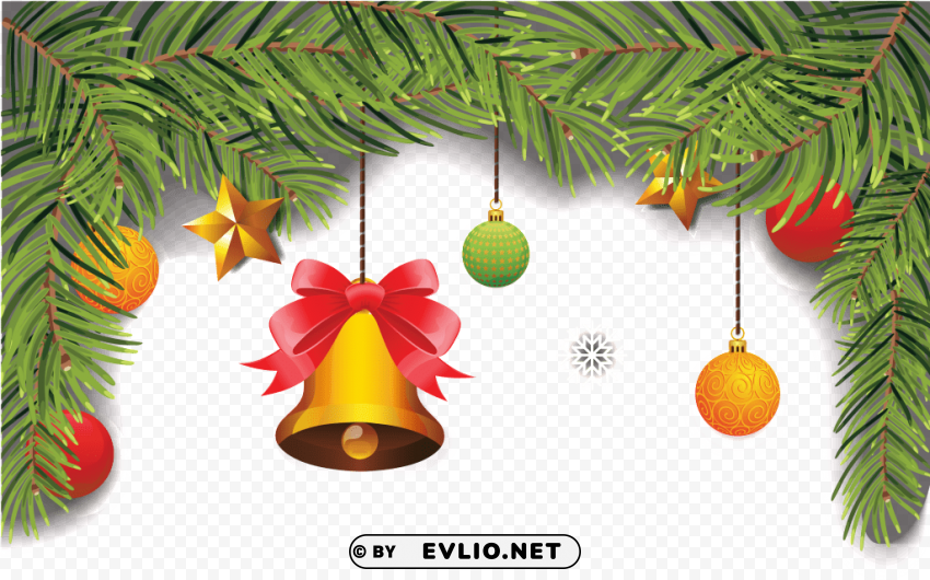 this graphics is hand drawn cartoon christmas decoration - christmas day PNG with transparent overlay