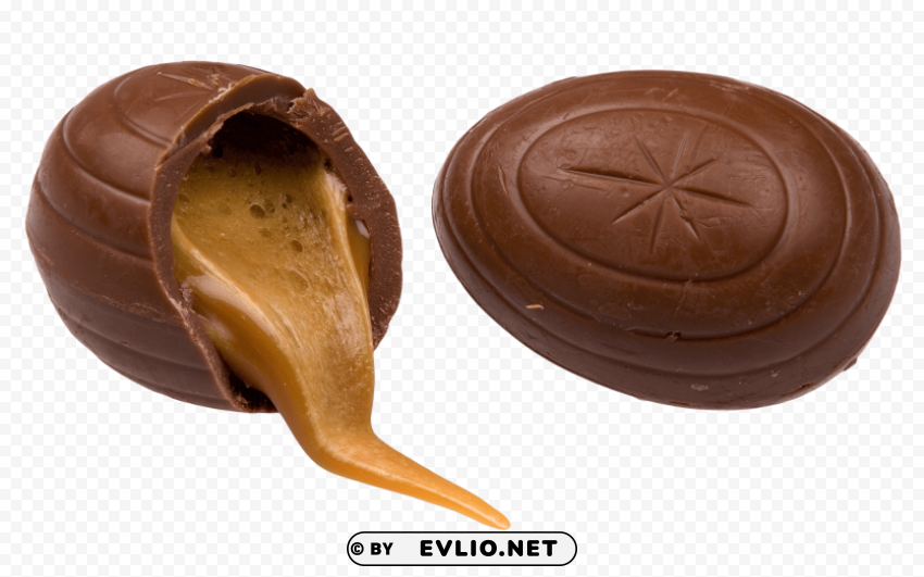 chocolate easter egg PNG cutout