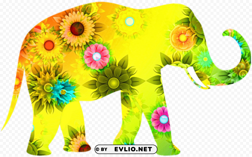 eden elephant eden elephant eden elephant sticker Clear image PNG