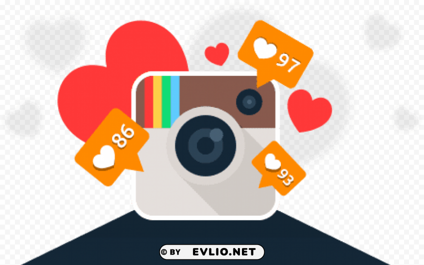 instagram likes Transparent PNG images database PNG transparent with Clear Background ID 3160dbe6