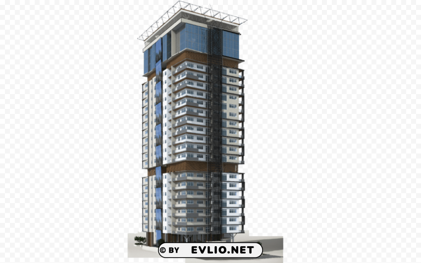 skycraper Transparent PNG Isolated Object Design