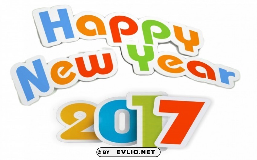2017 happy new year wa Isolated Subject in Clear Transparent PNG