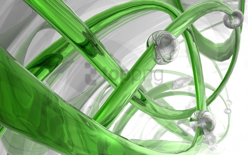3d glass green spiral white wallpaper Transparent PNG graphics variety