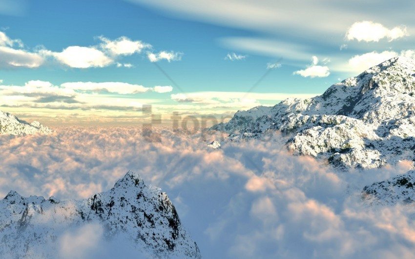 above the clouds PNG for social media background best stock photos - Image ID a7c7391e