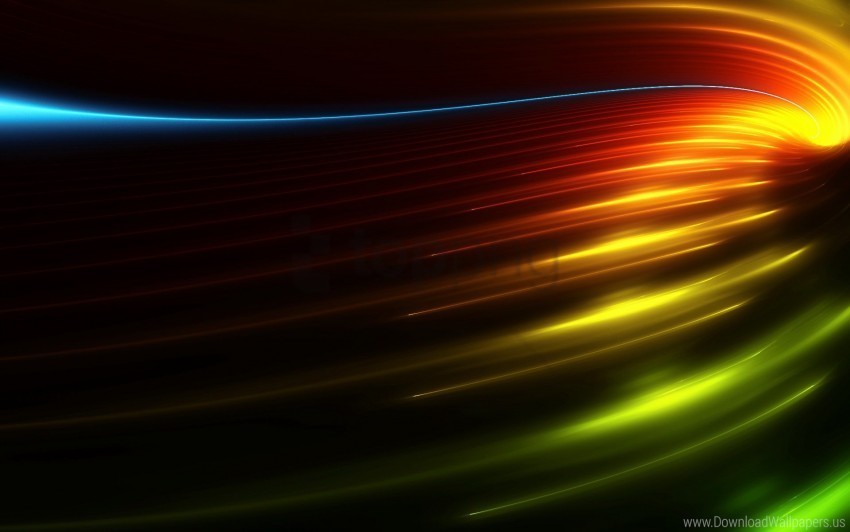 abstract colorful dark screen wide wallpaper Clear Background Isolated PNG Icon