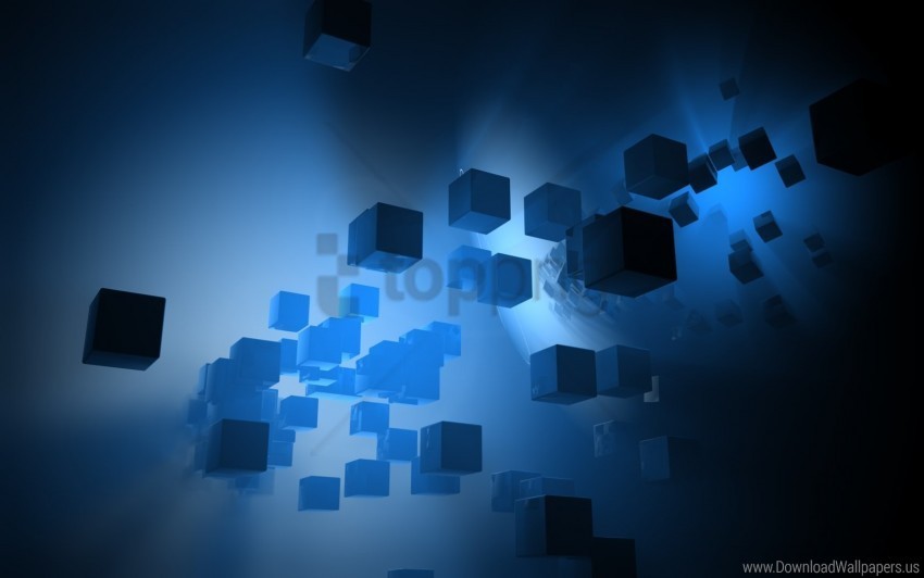 abstract cubes wallpaper PNG images without BG