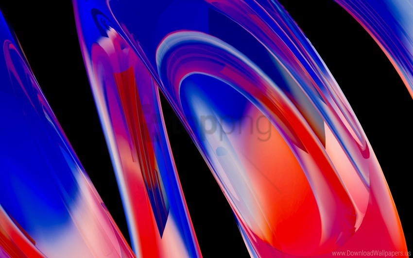 abstract curves glassy wallpaper Transparent PNG Isolated Graphic with Clarity