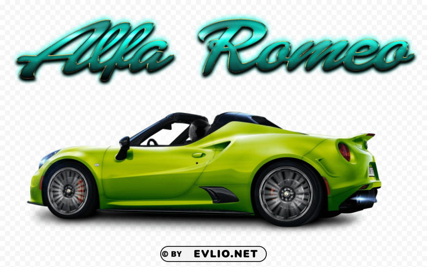 alfa romeo free Transparent Background PNG Isolated Design