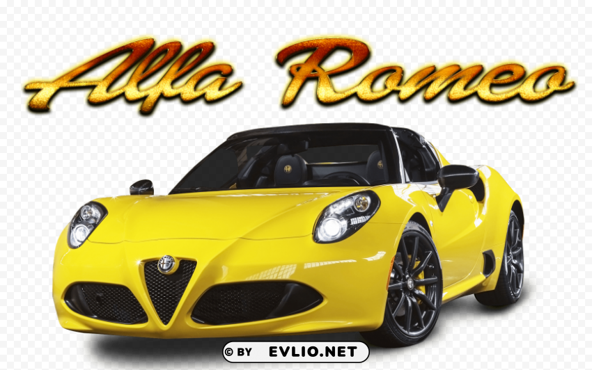 Transparent PNG image Of alfa romeo pic Transparent Background PNG Isolated Illustration - Image ID cdb8bd5d