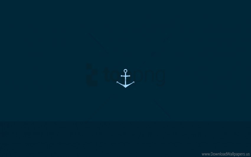 Anchor Dark Drawing Vector Wallpaper Isolated Item With Transparent PNG Background