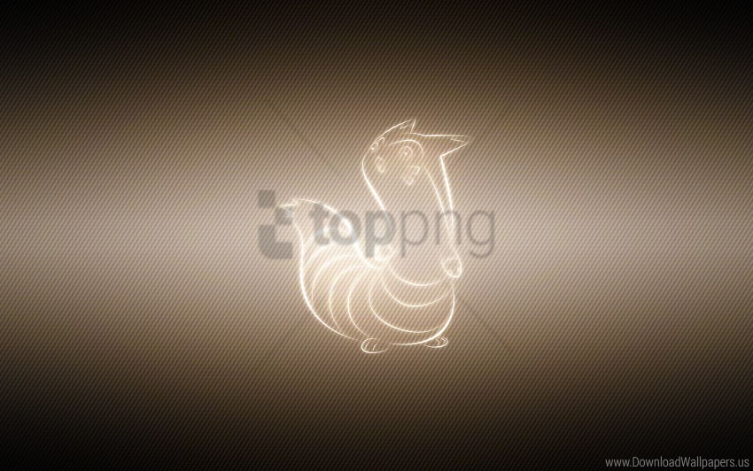 animal brown furret tail wallpaper Clean Background Isolated PNG Object
