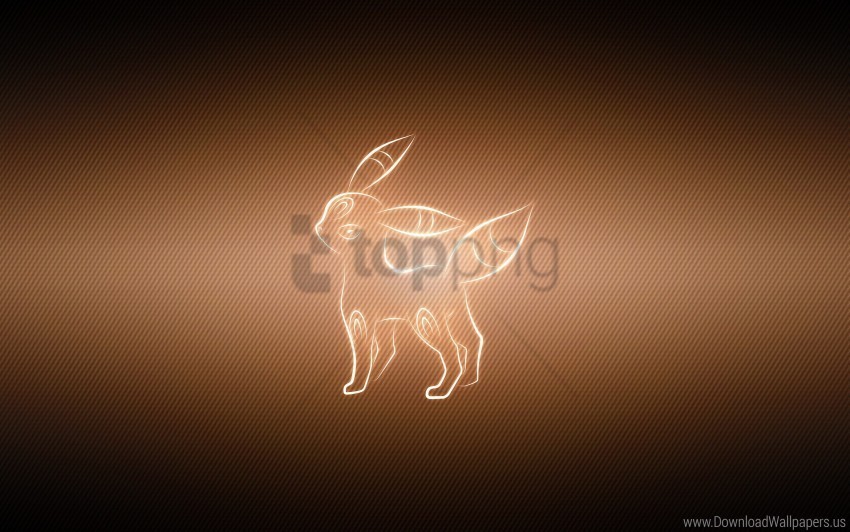 animal pokemon umbreon wallpaper PNG Graphic with Clear Background Isolation