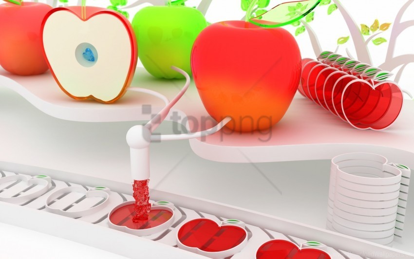 apples device fruits mechanism system wallpaper Isolated Graphic Element in HighResolution PNG