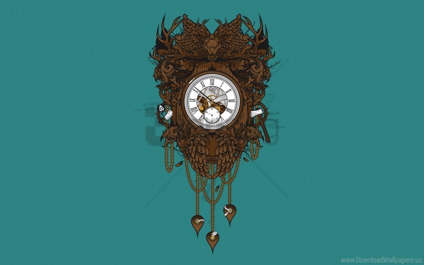 art clock jared nickerson time vector wallpaper PNG Isolated Design Element with Clarity