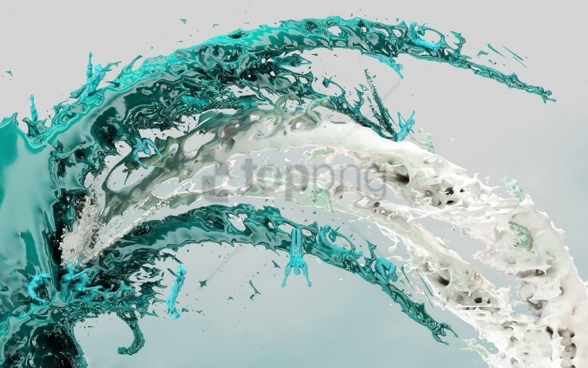  liquid spray wallpaper Isolated Object on Transparent Background in PNG