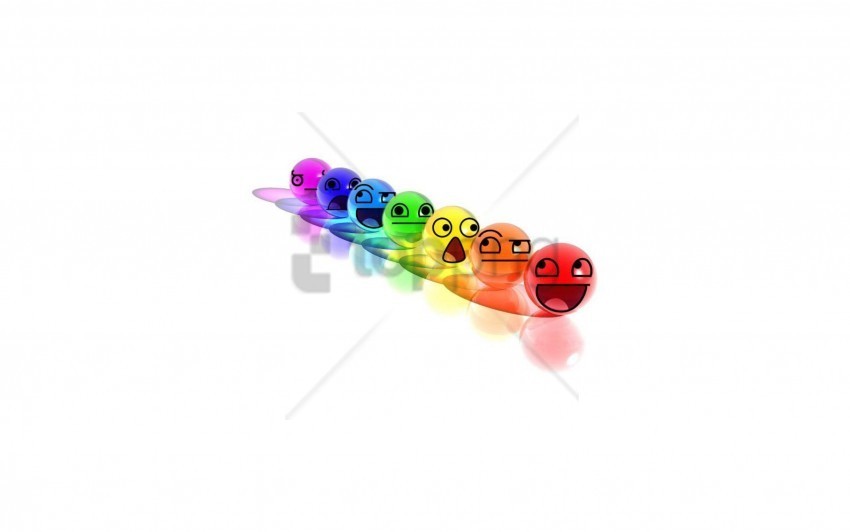 balloons colorful smile wallpaper PNG graphics with alpha channel pack