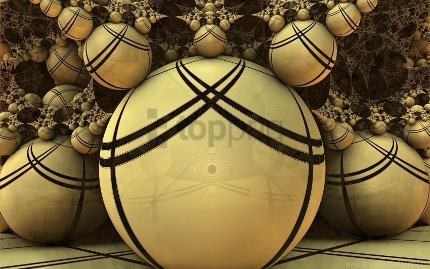 balls form glass wallpaper PNG images with no background free download