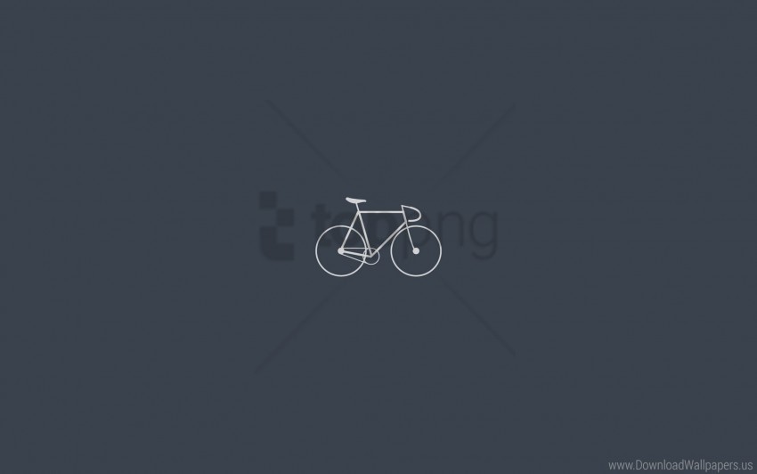 bicycle gray minimalism wallpaper Clear pics PNG