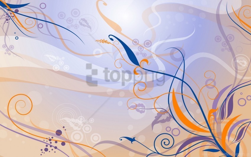 blue color orange pattern purple wallpaper PNG Image with Clear Isolated Object