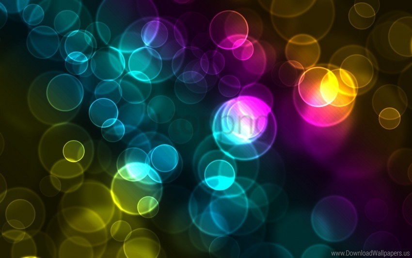 bokeh colorful wallpaper PNG objects