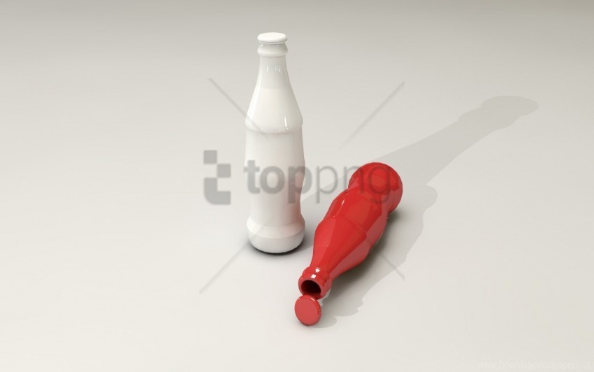 bottles liquid red white wallpaper PNG graphics with transparency