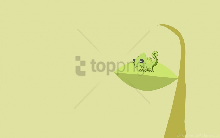 branches leaves reptile wallpaper Transparent PNG Image Isolation