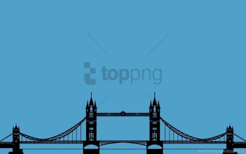 bridge graphics london minimalism wallpaper Free PNG images with alpha channel