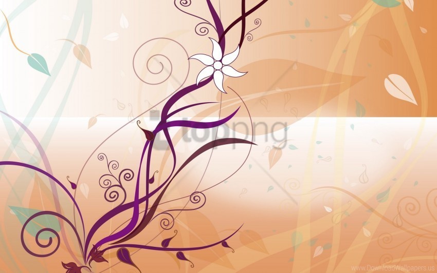 Bright Colors Orange Patterns Purple Wallpaper PNG Image With Clear Background Isolation