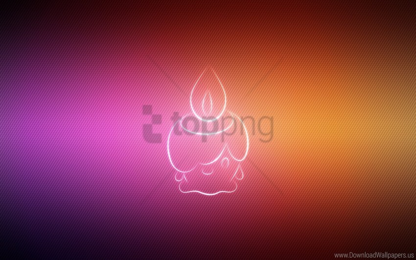 Bright Litwick Pink Pokemon Wallpaper PNG For Business Use