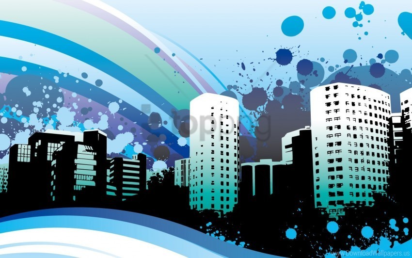 building paint rainbow wallpaper PNG images with transparent canvas variety