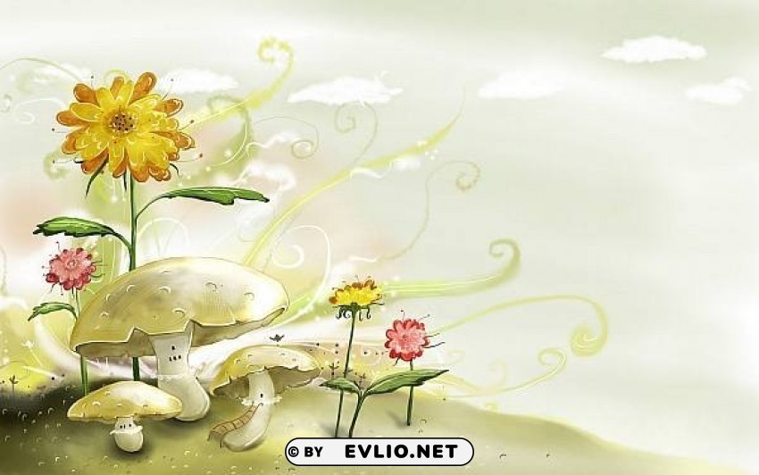 Cartoon-spring PNG Graphic With Isolated Clarity