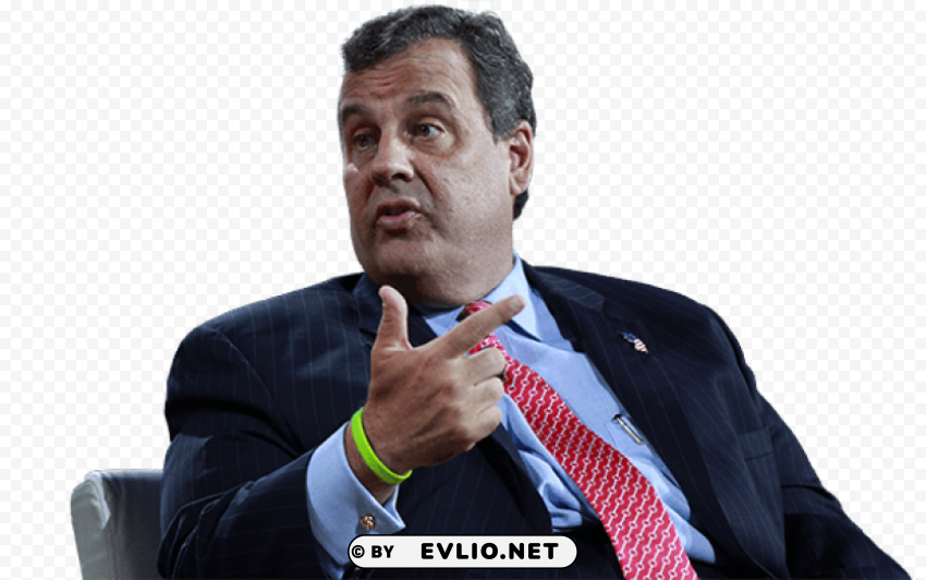 chris christie PNG images with alpha background