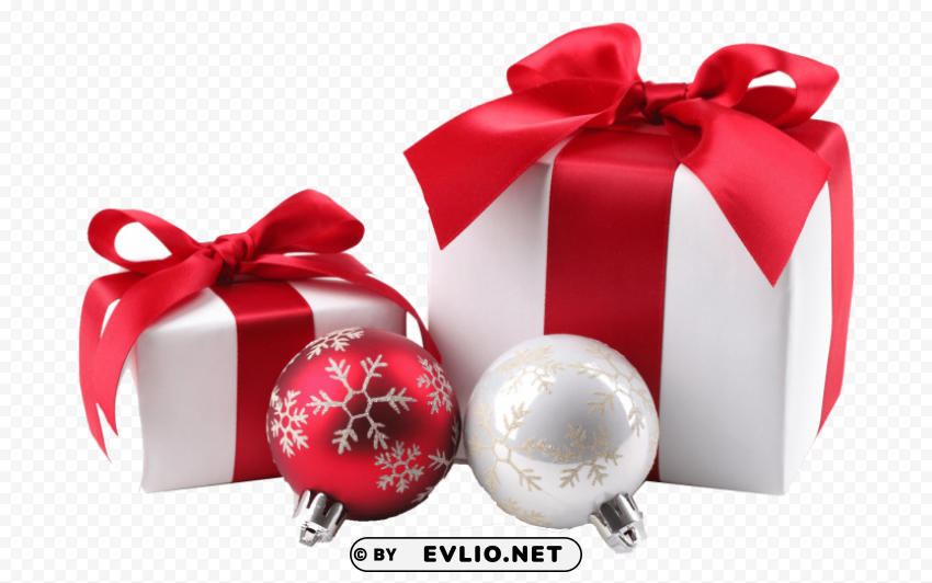 Christmas Gifts Isolated Item On Clear Background PNG