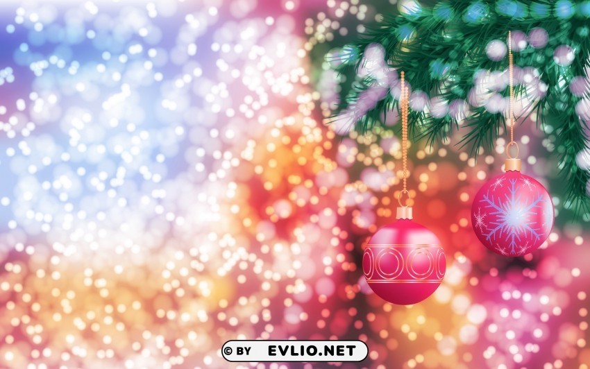 christmas toys new year christmas balls branch Isolated Icon on Transparent Background PNG