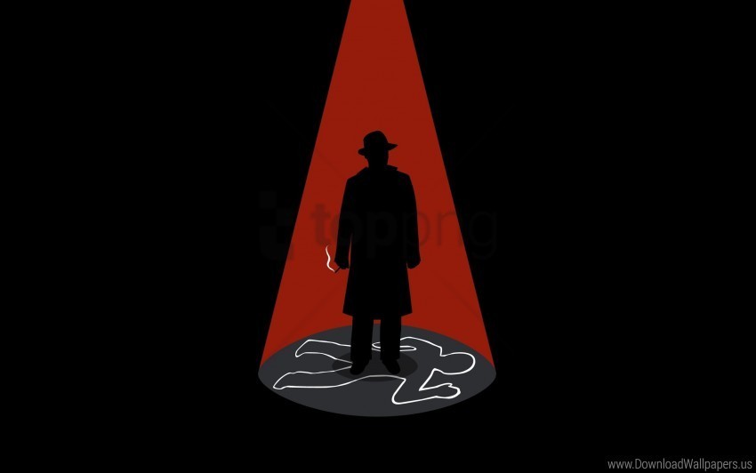 cigarette criminal hat person red wallpaper Transparent Background Isolated PNG Figure