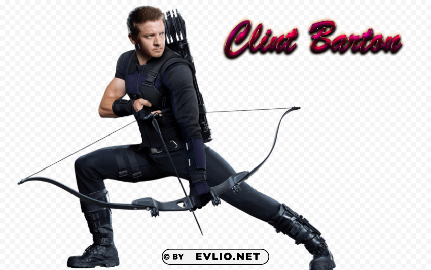 Clint Barton Free PNG Image Isolated With Clear Background