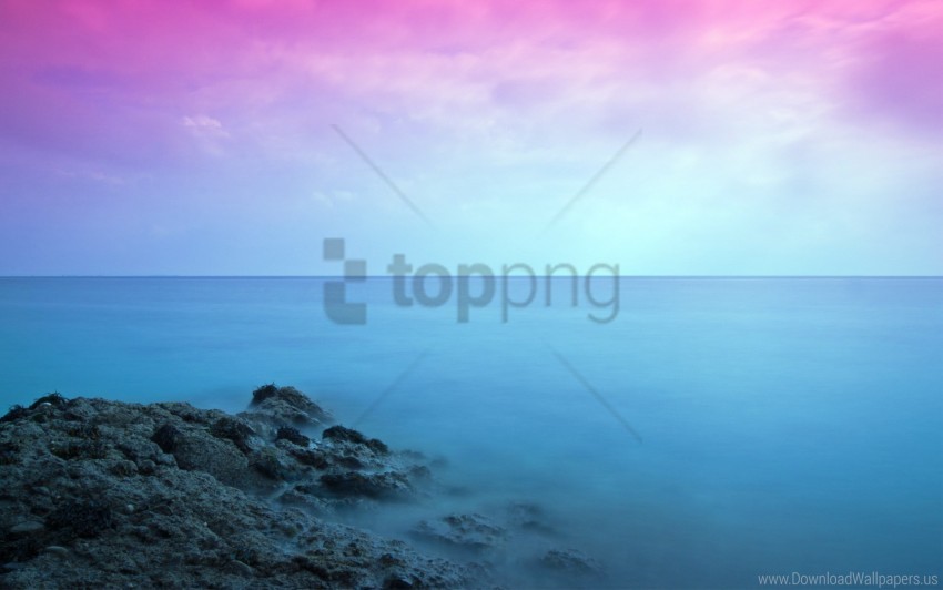 colorful seascape wallpaper Isolated Subject in Transparent PNG