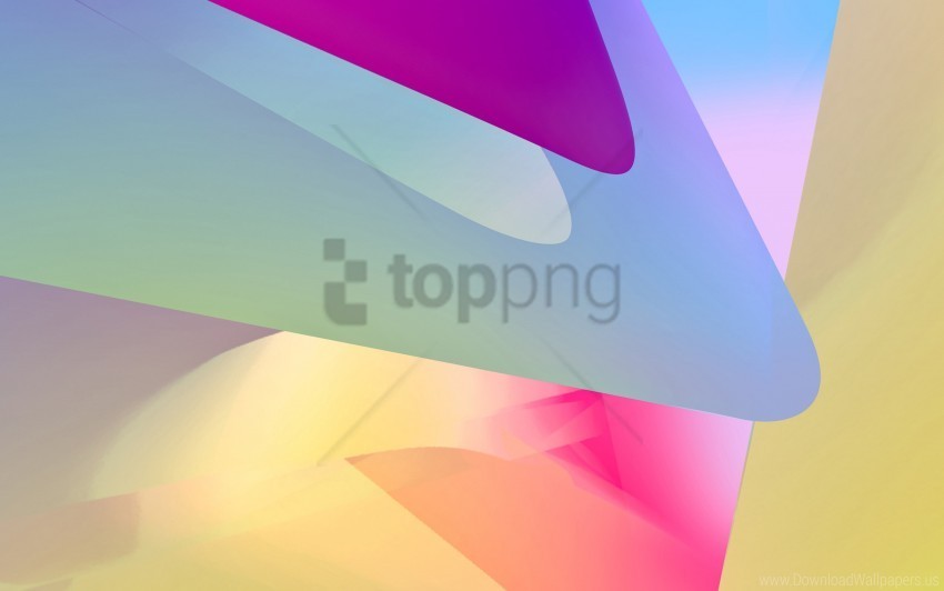 colorful shapes wallpaper Transparent PNG Isolated Artwork