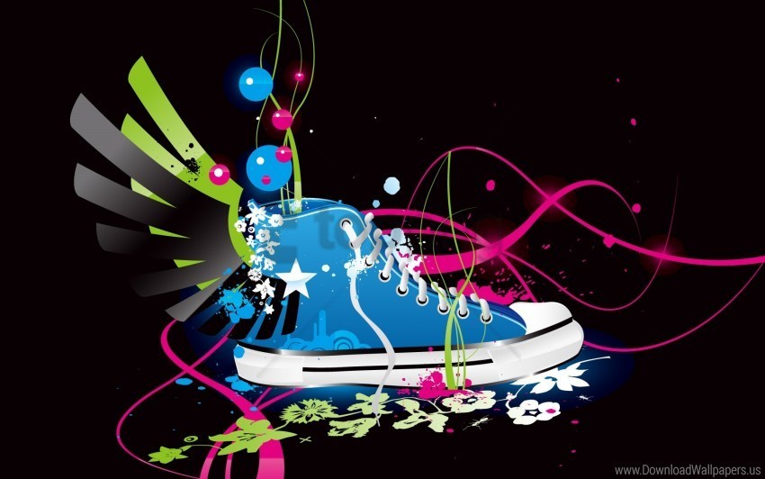 colorful shoe vector wallpaper HighQuality Transparent PNG Isolated Artwork